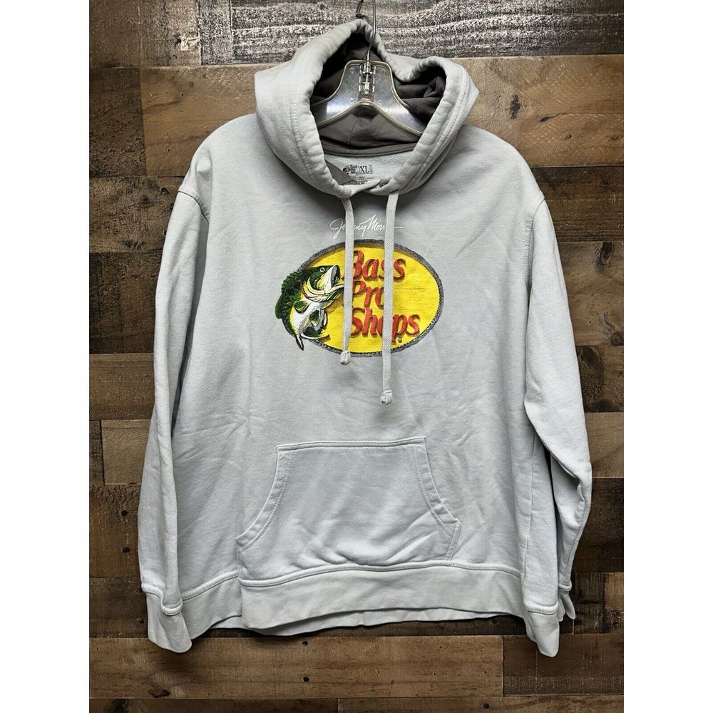 Bass Pro Shops Johnny Morris Men's Hoodie Size X-Large‎